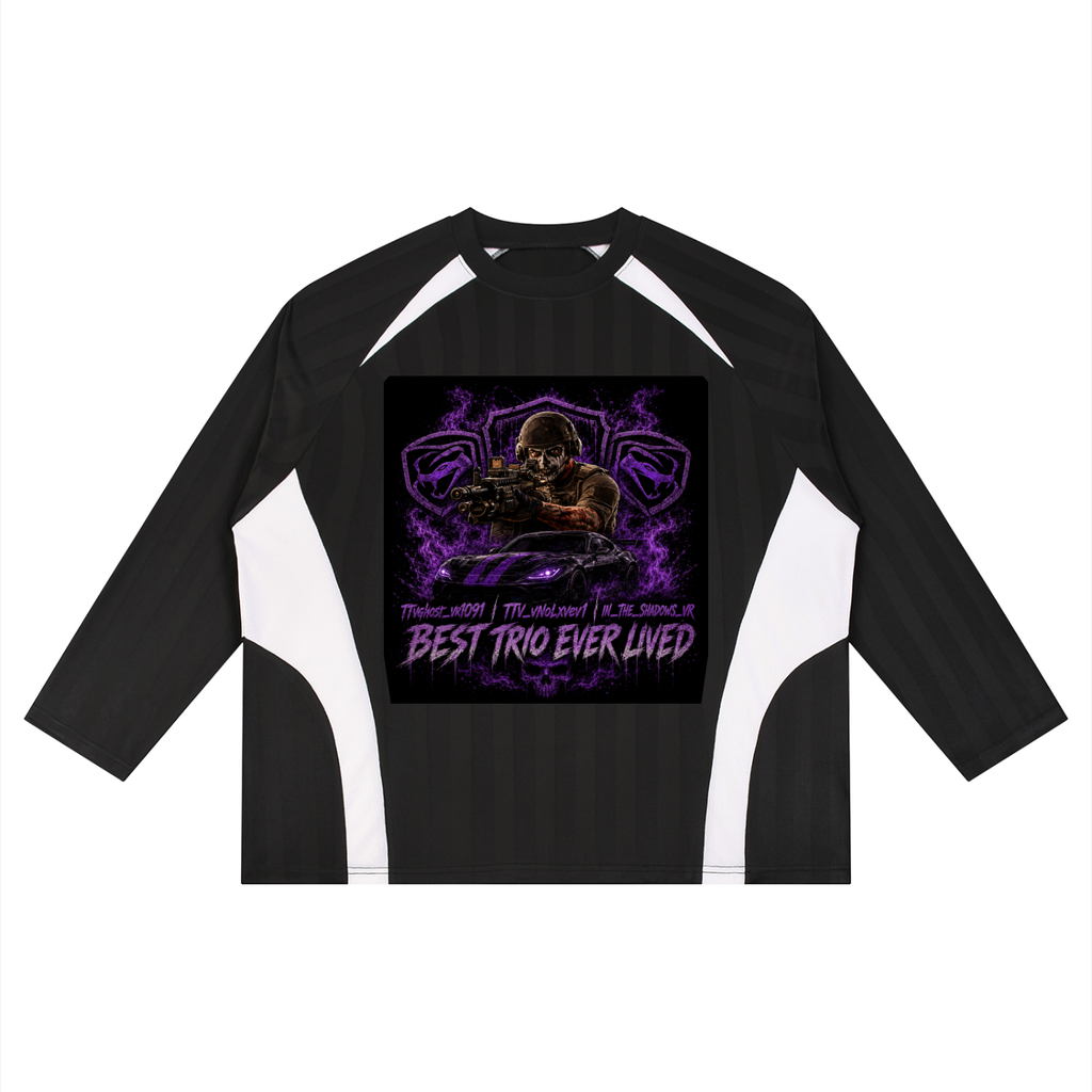 Unisex Color Block Jacquard Soccer Jersey
