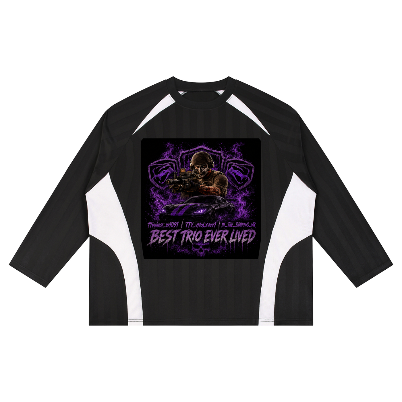 Unisex Color Block Jacquard Soccer Jersey
