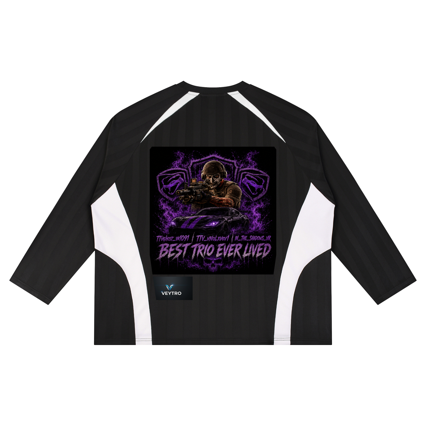 Unisex Color Block Jacquard Soccer Jersey