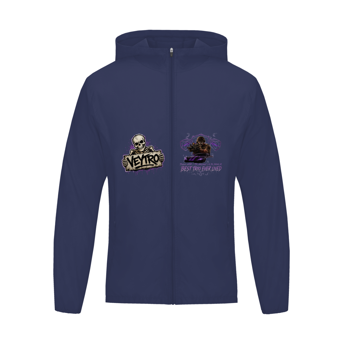 Soft Hooded Sports Jacket